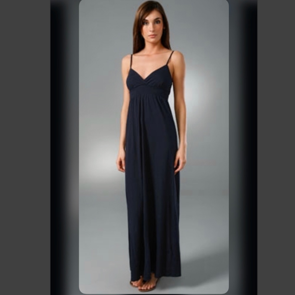 James Perse Black Maxi Dress
